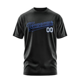 Custom Black Navy T-Shirt