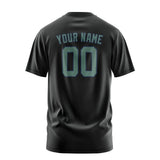 Custom Black Blue Green T-Shirt