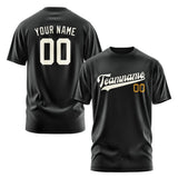 Custom Black Cream T-Shirt