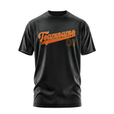 Custom Black Orange T-Shirt
