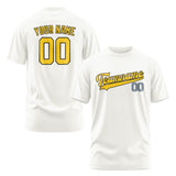 Custom White Gold T-Shirt