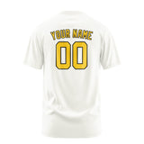Custom White Gold T-Shirt
