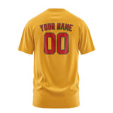 Custom Yellow Red T-Shirt