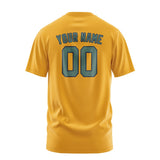 Custom Yellow Blue Green T-Shirt