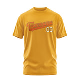 Custom Yellow Orange T-Shirt