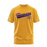 Custom Yellow Purple T-Shirt