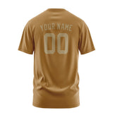 Custom Khaki Light Khaki T-Shirt