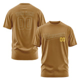 Custom Khaki Khaki T-Shirt