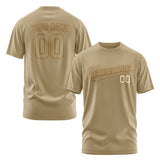 Custom Light Khaki Light Khaki T-Shirt