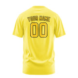 Custom Light Yellow Gold T-Shirt