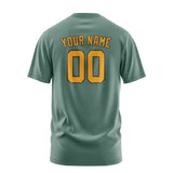 Custom Blue Green Yellow T-Shirt