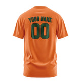 Custom Orange Green T-Shirt