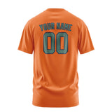 Custom Orange Blue Green T-Shirt