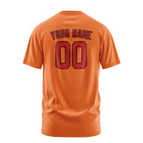 Custom Orange Red T-Shirt