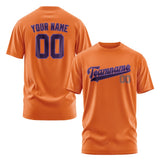 Custom Orange Purple T-Shirt