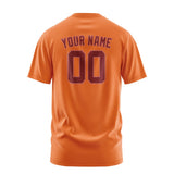 Custom Orange Crimson Red T-Shirt