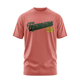 Custom Copper Rose Dark Green T-Shirt