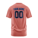 Custom Copper Rose Navy T-Shirt