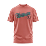 Custom Copper Rose Blue Green T-Shirt