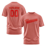 Custom Copper Rose Orange Red T-Shirt