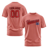 Custom Copper Rose Red T-Shirt