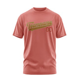Custom Copper Rose Khaki T-Shirt