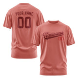 Custom Copper Rose Crimson Red T-Shirt