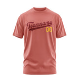 Custom Copper Rose Crimson Red T-Shirt