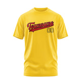 Custom Gold Red T-Shirt