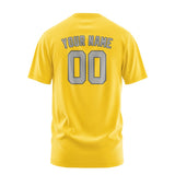 Custom Gold Gray T-Shirt