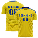 Ukraine Home Inspired Soccer Jersey – Custom Name, Number & Logo