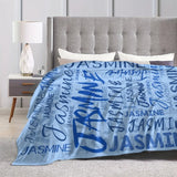 Blanket for Daughter Gifts - Jasmine - From Parents, Birthday, Christmas, Everyday Encouragement, Inspirational