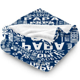 Blanket for Papa Gifts - My Favorite People Call Me Papa - From Children Grandchildren, Birthday Christmas Holiday, Inspirational Motivational