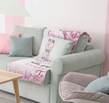 Gifts for Sister Blanket, “La mejor Hermana del Mundo”, From Sister, Birthday Christmas Graduation Holiday, Inspirational Motivational