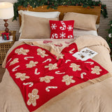 Blanket for Son Gifts, “You Are the Sweetest Gift”, From Parents, Christmas Birthday Holiday, Inspirational Theme