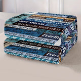 Gifts for Husband Blanket - Special You Are to Me - From Wife, Birthday, Christmas, Everyday Encouragement, Inspirational Motivational