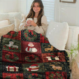 Christmas Blanket for Son Gifts, “Merry Christmas”, From Parents, Birthday, Holiday, Everyday Encouragement, Inspirational