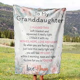 Gifts for Granddaughter Blanket - My Love for You is Forever,” From Nana, Birthday, Christmas, Everyday Encouragement, Inspirational