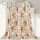 Gifts for Daughter Blanket, “You Are Wild and Free”, From Mom Dad, Birthday, Christmas, Graduation, Inspirational Motivational