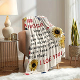 Blanket for Sister Gifts - Dear sister, Even when I’m not close by, I want you to know I love and appreciate you always,” From Sibling, Birthday, Christmas, Everyday Encouragement, Inspirational