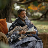 Blanket for Son Gifts, “Man of God You Are Chosen Made for a Purpose”, From Parents, Birthday, Graduation, Christmas, Inspirational