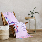 Blanket for Son Gifts, “Every Day God thinks of you, Every hour God looks after you, Every Minute God cares for you, Because every second He loves you”, From Mom Dad, Birthday, Christmas, Graduation, Everyday Encouragement, Inspirational