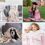 Blanket for Abuelita Gifts, “Gracias por estar a mi lado Abuelita”, From Nieta Nieto, Birthday Christmas Holiday Everyday, Inspirational