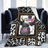 Gifts for Daughter Blanket, “Cow Girl Power”, From Parents, Birthday, Christmas, Everyday Encouragement, Motivational