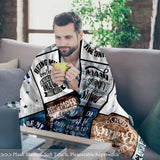 Gifts for Brother Blanket - World’s Best Brother Ever - From Siblings, Birthday, Christmas, Everyday Encouragement, Motivational