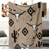 Blanket for Son Gifts, “Stay Wild Cowboy”, From Parents, Birthday, Christmas, Graduation, Inspirational, Motivational