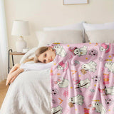 Blanket for Son Gifts, “BOO!”, From Mom Dad, Birthday Christmas Graduation Holiday, Inspirational